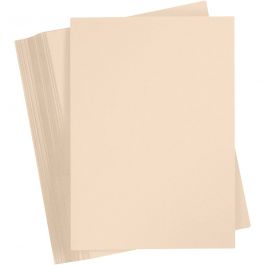 Card, sand, A4, 210x297 mm, 180 g, 100 sheet/ 1 pack [HOB-21728]