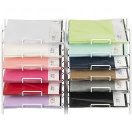 Paper, assorted colours, A4, 210x297 mm, 80 g, 12x10 pack/ 1 pack [HOB-218023]