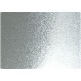 Metallic Foil Card, silver, A4, 210x297 mm, 280 g, 10 sheet/ 1 pack [HOB-220780]