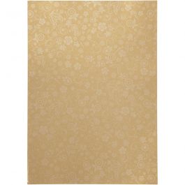 Paper, gold, A4, 210x297 mm, 80 g, 20 sheet/ 1 pack [HOB-221019]