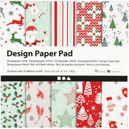 Design Paper Pad, 120 g, 50 sheet/ 1 pack [HOB-225908]