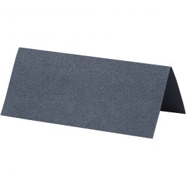 Table place cards, size 9x4 cm, 220 g, blue, 20 pc/ 1 pack [HOB-228714]