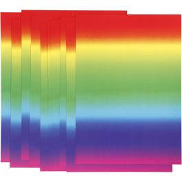 Rainbow Card, A4, 210x297 mm, 180 g, 10 sheet/ 1 pack [HOB-229830]