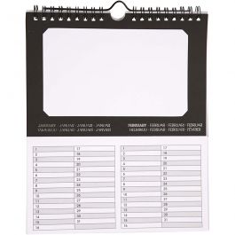 Eternity Calendars, size 19x23 cm, 180 g, 5pcs, hole size 15,3x9,2 cm