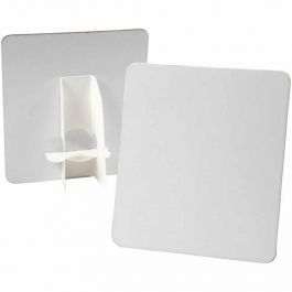 Deco Plate, size 17x19 cm, thickness 2 mm, 5pcs