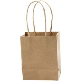 Paper Bag, H: 17 cm, W: 12x7 cm, 10pcs