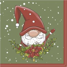Table Napkins, Elf , size 33x33 cm, 20 pc/ 1 pack [HOB-234728]