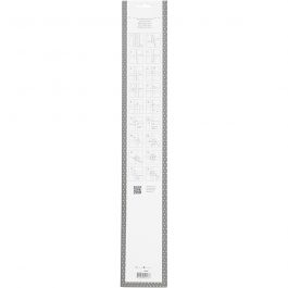 Star Strips, black, L: 86+100 cm, W: 25+40 mm, D: 11,5+18,5 cm, 16 strips/ 1 pack [HOB-24361]