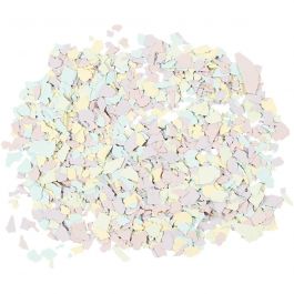 Terrazzo flakes, pastel colours, 90 g/ 1 tub [HOB-24594]