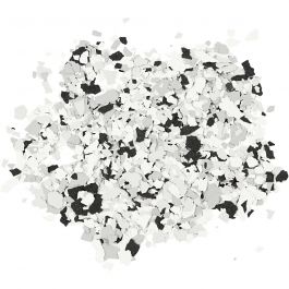 Terrazzo flakes, black, 90 g/ 1 tub [HOB-24596]