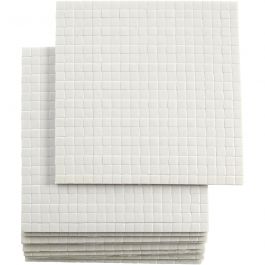 3D Foam Pads, size 5x5 mm, thickness 2 mm, 10x400 pc/ 1 pack [HOB-24654]