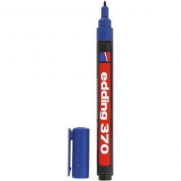 Edding 370 Marker, blue, line 1 mm, 1 pc [HOB-25008]