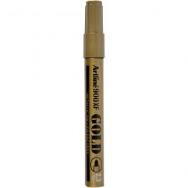 Deco permanent marker, gold, line 2,3 mm, 1 pc [HOB-25038]