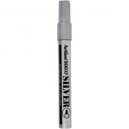Deco permanent marker, silver, line 2,3 mm, 1 pc [HOB-25040]