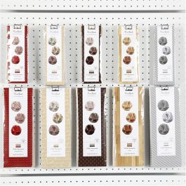 Click Ornaments, D: 5+9 cm, 10x10 pack/ 1 pack [HOB-25155]