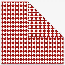 Origami Paper, red, size 15x15 cm, 80 g, 40 sheet/ 1 pack [HOB-25371]