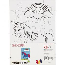 Jigsaw Puzzle, white, 16 pc/ 1 pack [HOB-25463]