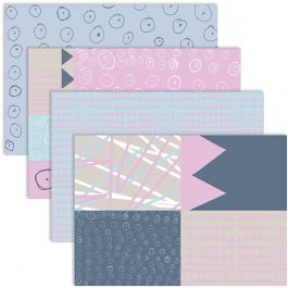 Decoupage Paper, 25x35 cm, 17 g, 4x2 sheet/ 1 pack [HOB-254830]