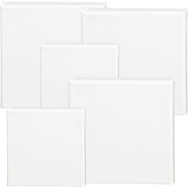ArtistLine Canvas, white, depth 1,6 cm, size 15x15+20x20 cm, 360 g, 40 pc/ 1 pack [HOB-257219]