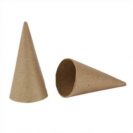Cone, H: 10 cm, D: 5 cm, 10 pc/ 1 pack [HOB-265481]
