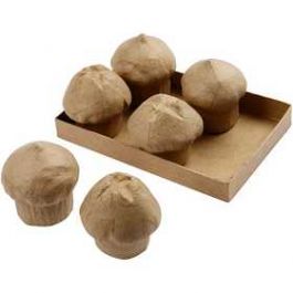 Cup cake, H: 8 cm, 6pcs [HOB-26691]
