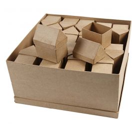 Houses, size 6x8,5 cm, H: 10,5 cm, 40pcs [HOB-26799]