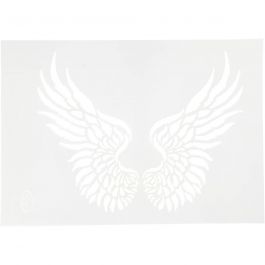 Flexible Stencil ,  A4 , wings, 1pc [HOB-26970]