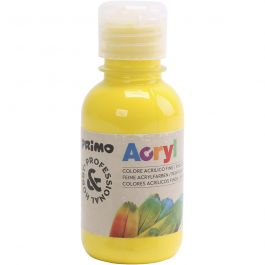 PRIMO luxury acrylic paint, primary yellow, 125 ml/ 1 bottle [HOB-638315]