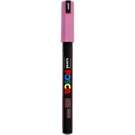 Posca Marker, metallic pink, no. PC-1MR, line 0,7 mm, extra-fine, 1 pc [HOB-272850]