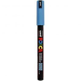 Posca Marker, metallic blue, no. PC-1MR, line 0,7 mm, extra-fine, 1 pc [HOB-272880]