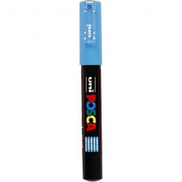 Posca Marker, light blue, no. PC-1M, line 0,7 mm, extra-fine, 1 pc [HOB-273057]