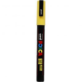 Posca Marker, yellow, no. PC-3M, line 0,9-1,3 mm, fine, 1 pc [HOB-274044]