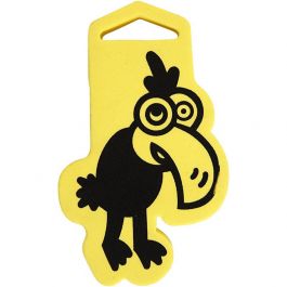 Foam Stamp, Crow, size 66x110 mm, thickness 22 mm, 1 pc [HOB-27557]