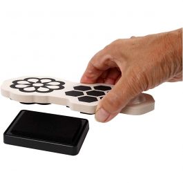 Foam Stamp, size 12x18 cm, thickness 15 mm, 12 pc/ 1 pack [HOB-27570]