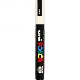 Posca Marker, ivory, no. PC-5M, line 2,5 mm, medium, 1 pc [HOB-276019]