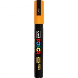 Posca Marker, bright yellow, no. PC-5M, line 2,5 mm, medium, 1 pc [HOB-276024]