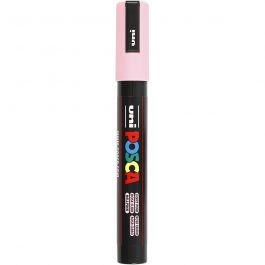 Posca Marker, light pink, no. PC-5M, line 2,5 mm, medium, 1 pc [HOB-276029]