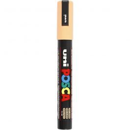 Posca Marker, pale orange, no. PC-5M, line 2,5 mm, medium, 1 pc [HOB-276030]