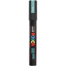 Posca Marker, metallic green, no. PC-5M, line 2,5 mm, medium, 1 pc [HOB-276870]