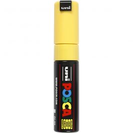 Posca Marker, yellow, no. PC-8K, line 8 mm, broad, 1 pc [HOB-278044]