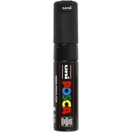 Posca Marker, black, no. PC-8K, line 8 mm, broad, 1 pc [HOB-278046]