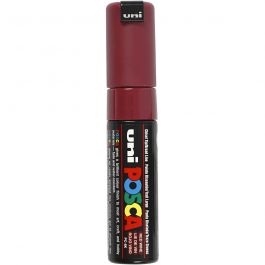 Posca Marker, red wine, no. PC-8K, line 8 mm, broad, 1 pc [HOB-278050]
