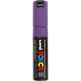 Posca Marker, violet, no. PC-8K, line 8 mm, broad, 1 pc [HOB-278055]