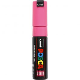 Posca Marker, pink, no. PC-8K, line 8 mm, broad, 1 pc [HOB-278056]