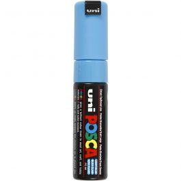 Uni Posca Marker, line width: 8 mm,  PC-8K , light blue, broad, 1pc [HOB-278057]