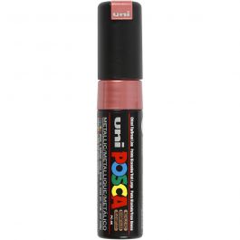 Posca Marker, metallic red, no. PC-8K, line 8 mm, broad, 1 pc [HOB-278860]
