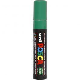 Posca Marker, green, no. PC-17K, line 15 mm, extra broad, 1 pc [HOB-279036]