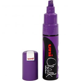 Chalk Pen, purple, line 8 mm, 1 pc [HOB-279955]