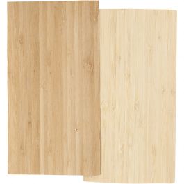 Bamboo Veneer, 12x22 cm, thickness 0,75 mm, 2 sheet/ 1 pack [HOB-282901]