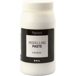 Pigment modelling paste, coarse, 500 ml/ 1 tub [HOB-28453]